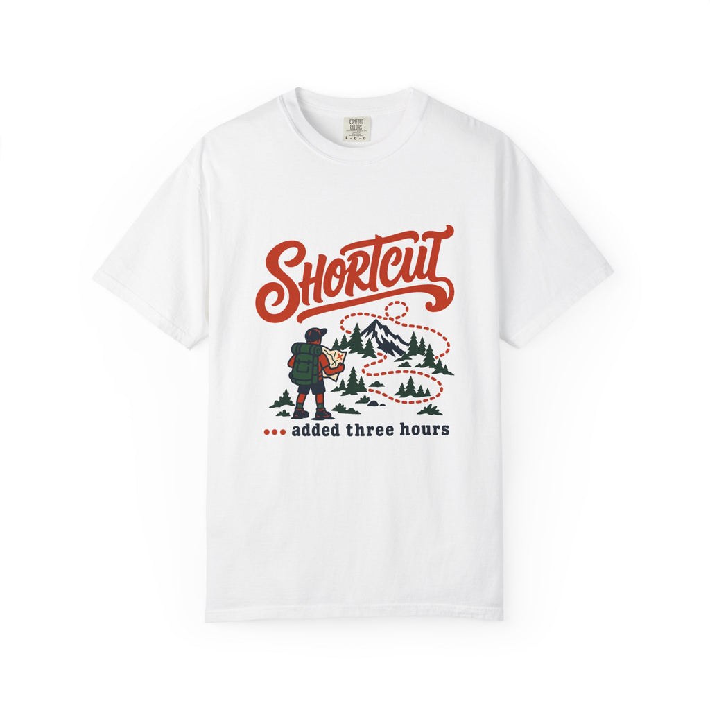 Shortcut Added Three Hours T-Shirt – White