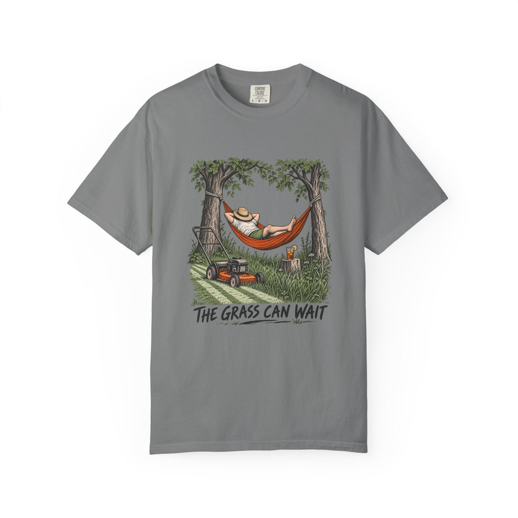The Grass Can Wait T-Shirt – Grey