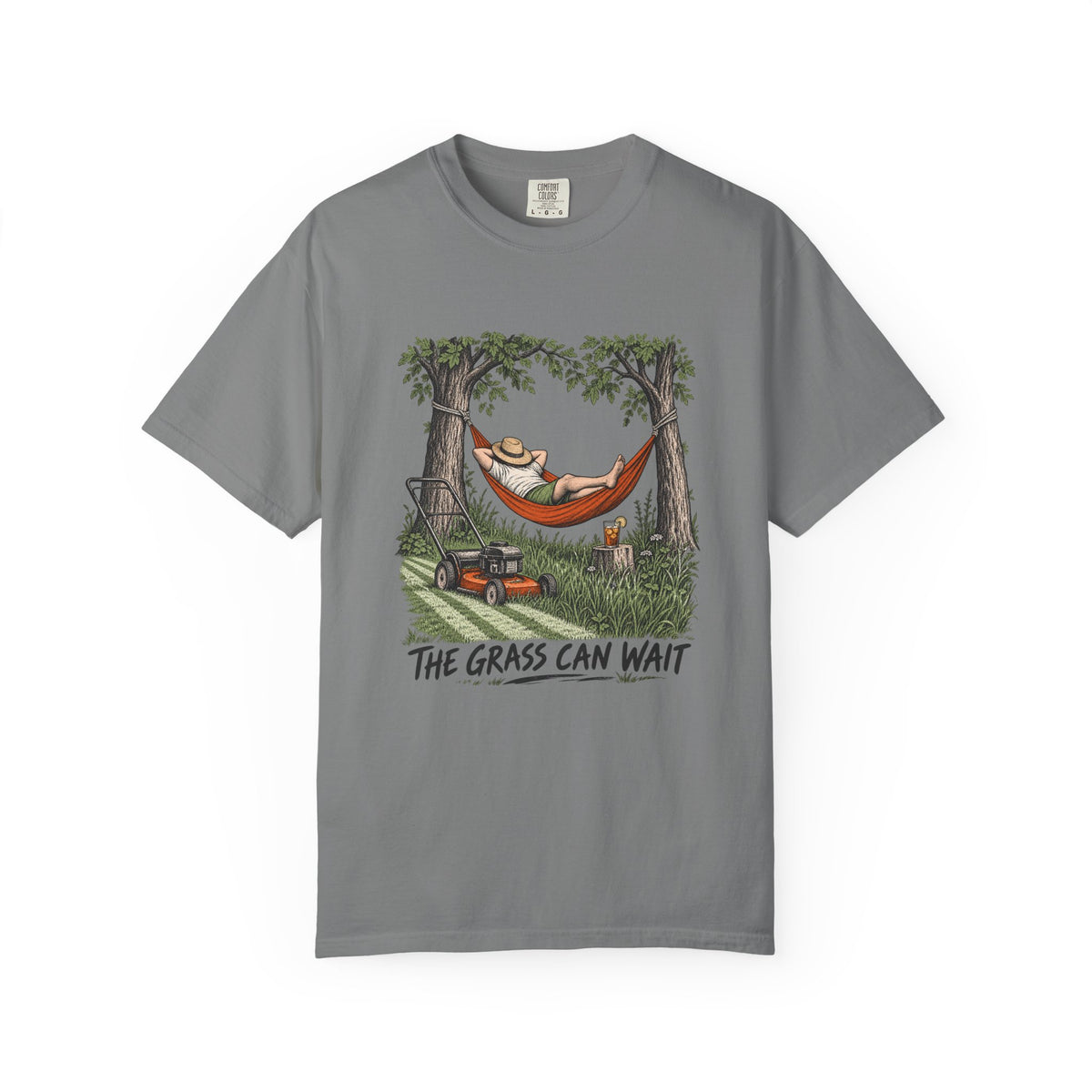 The Grass Can Wait T-Shirt – Grey