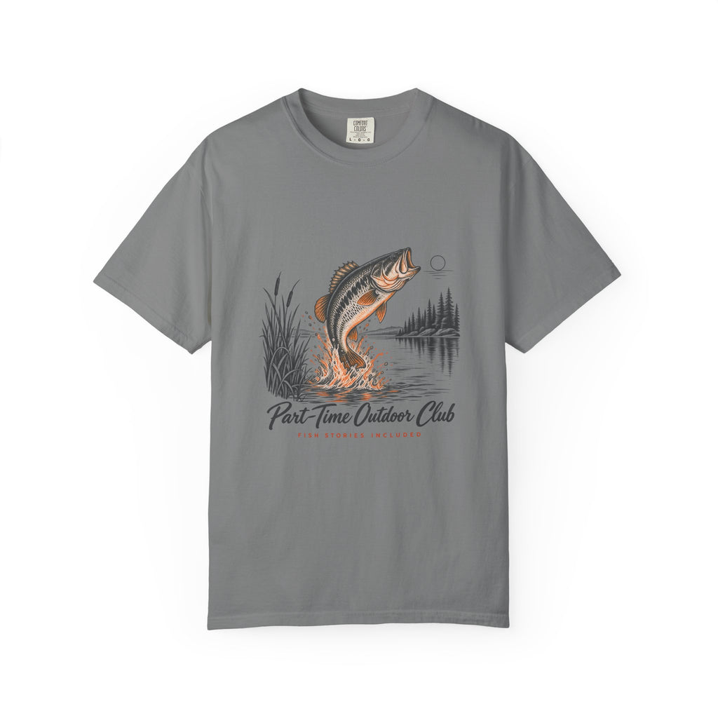 Fish Stories Included T-Shirt – Grey