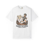 Running From Ghosts Counts as Cardio T-Shirt – White