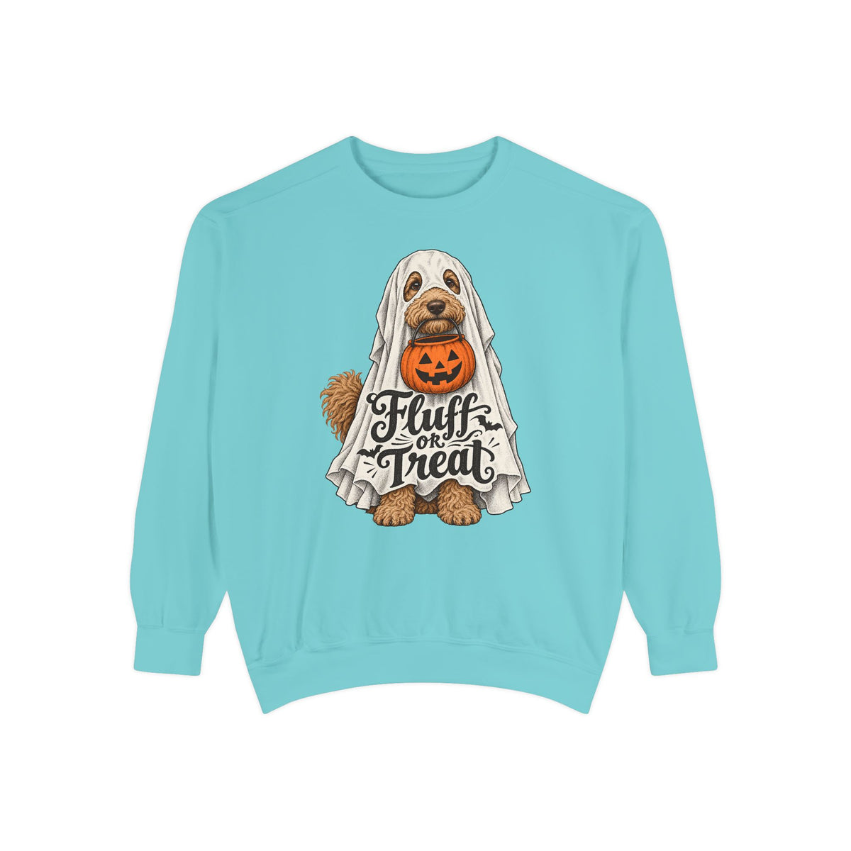 Fluff or Treat Sweatshirt – Chalky Mint