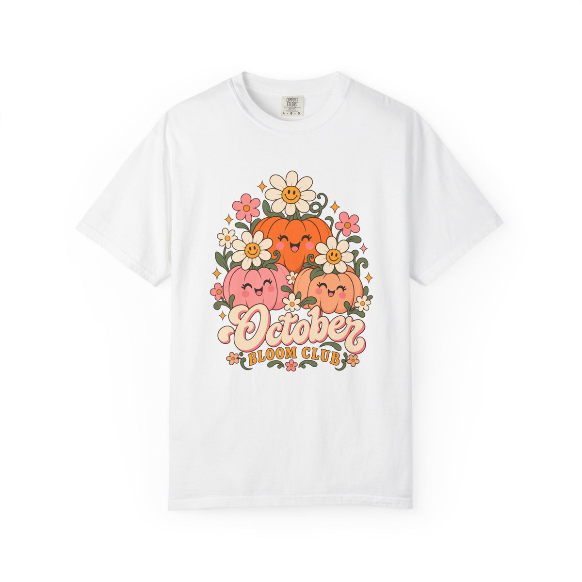 October Bloom Club T-Shirt – White