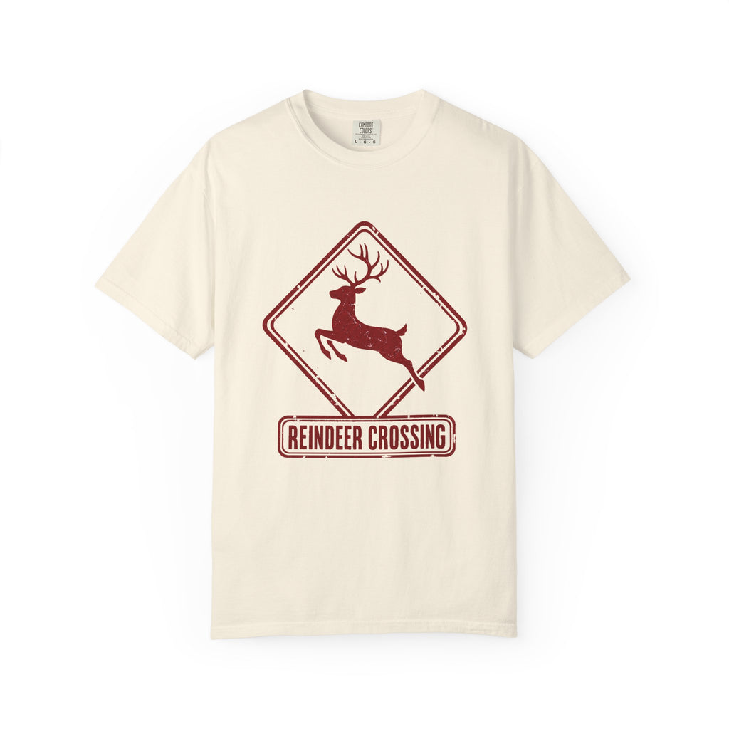 Reindeer Crossing T-Shirt – Ivory