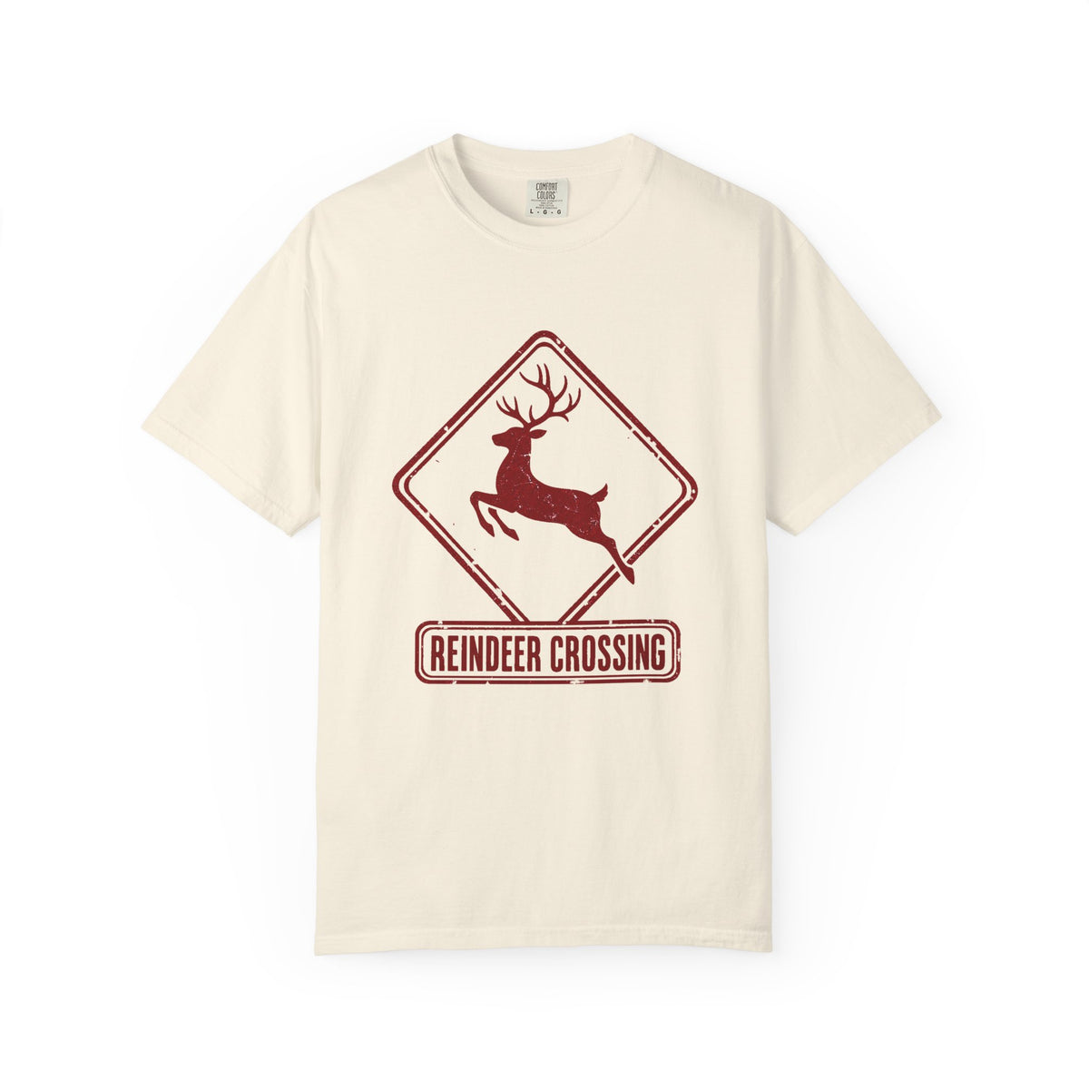 Reindeer Crossing T-Shirt – Ivory