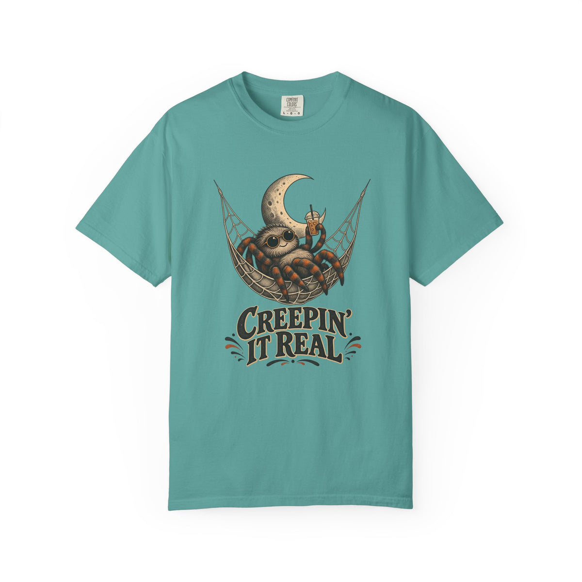 Creepin' It Real T-Shirt – Seafoam