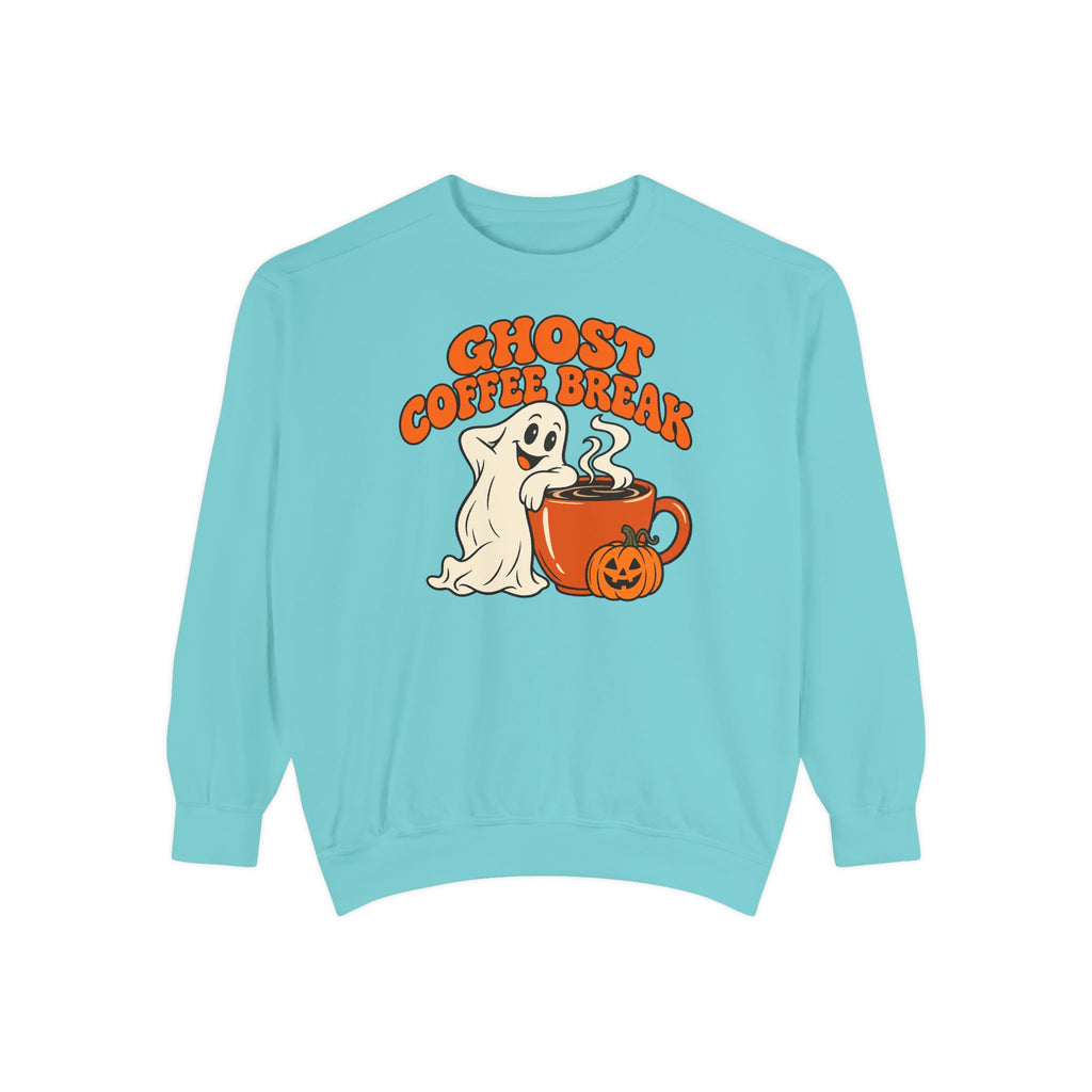 Ghost Coffee Break Sweatshirt – Chalky Mint