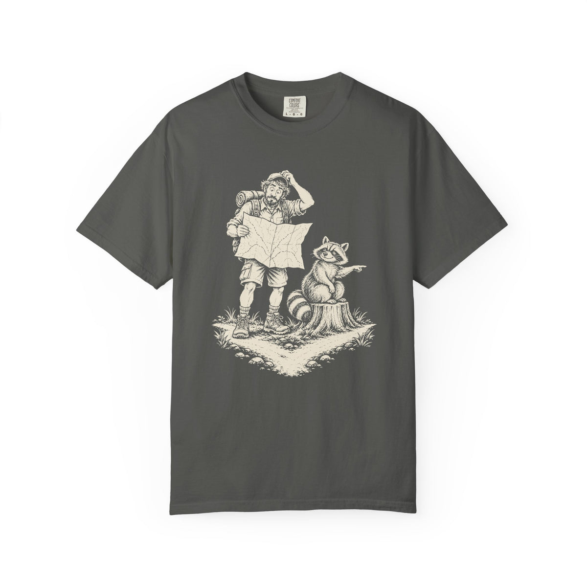 Upside-Down Map T-Shirt