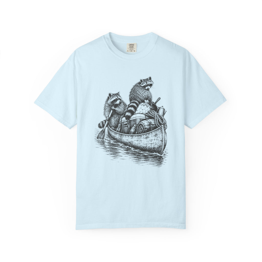 Raccoon Canoe Heist T-Shirt