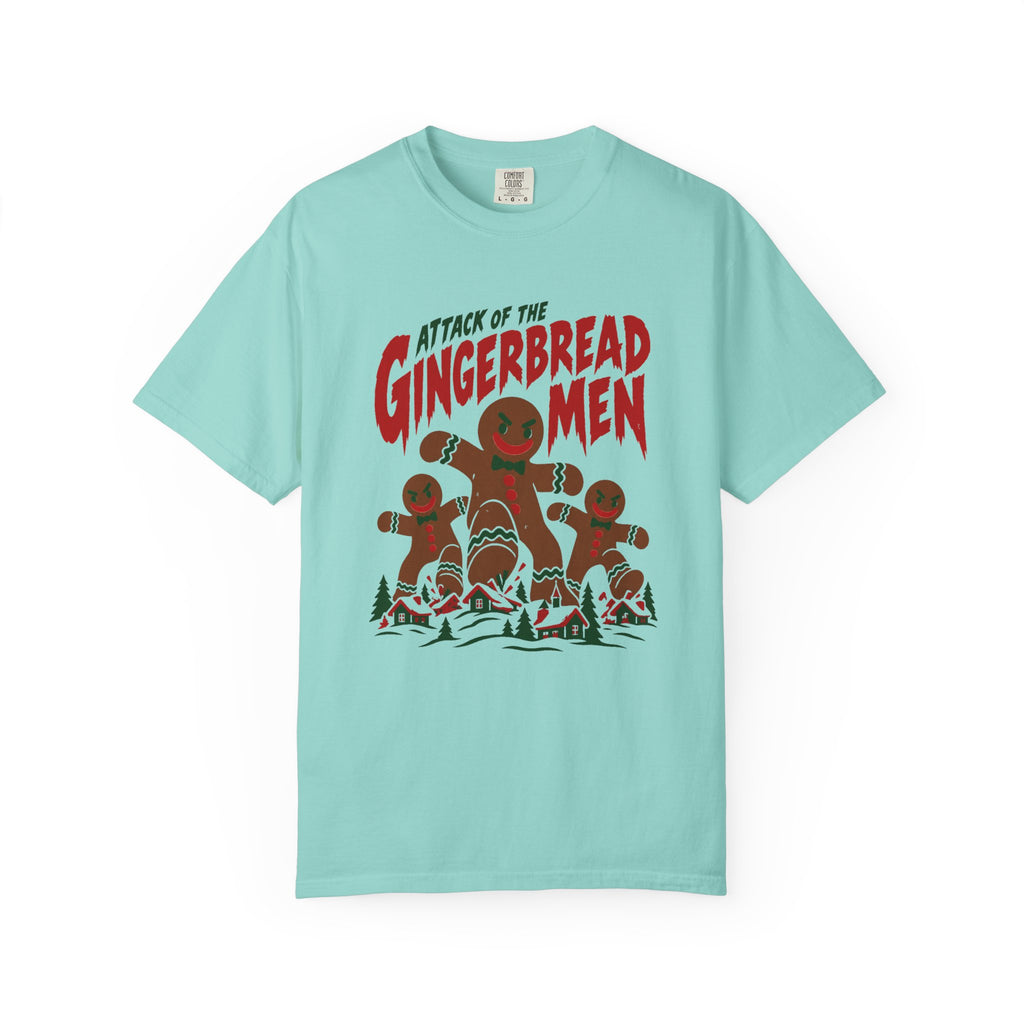 Attack of the Gingerbread Men T-Shirt – Chalky Mint
