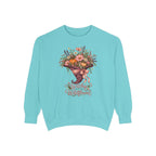 Witchy Little Wildflower Sweatshirt – Chalky Mint