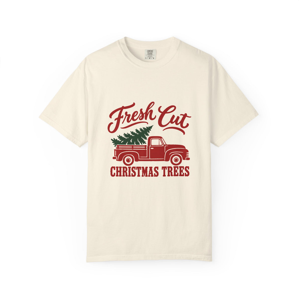 Fresh Cut Christmas Trees T-Shirt – Ivory