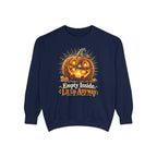 Empty Inside, Lit Up Anyway Sweatshirt – True Navy