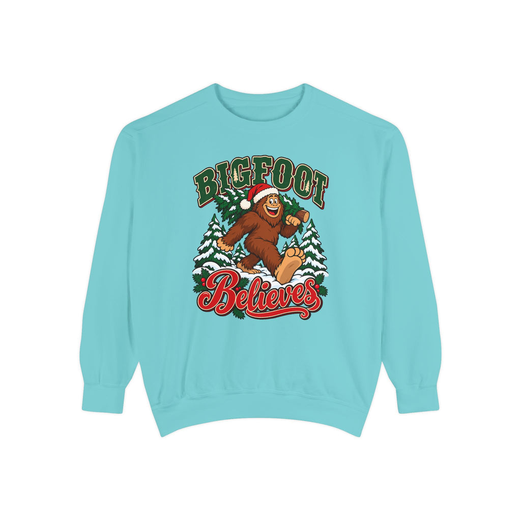 Bigfoot Believes Sweatshirt – Chalky Mint