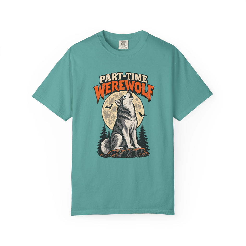 Part-Time Werewolf T-Shirt – Seafoam