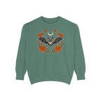 Botanical Bat Sweatshirt – Light Green