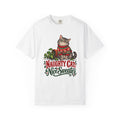 Naughty Cat, Nice Sweater T-Shirt – White