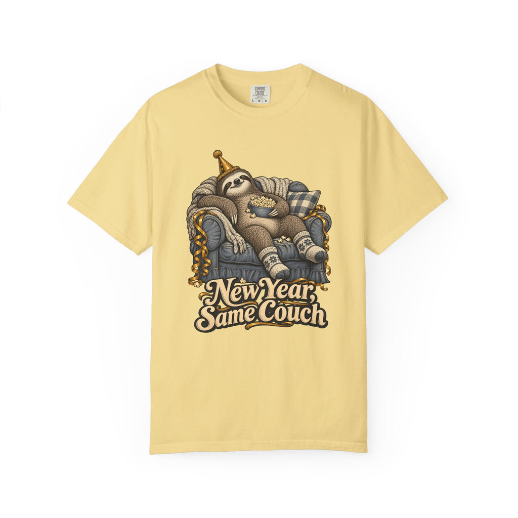 New Year, Same Couch T-Shirt – Butter