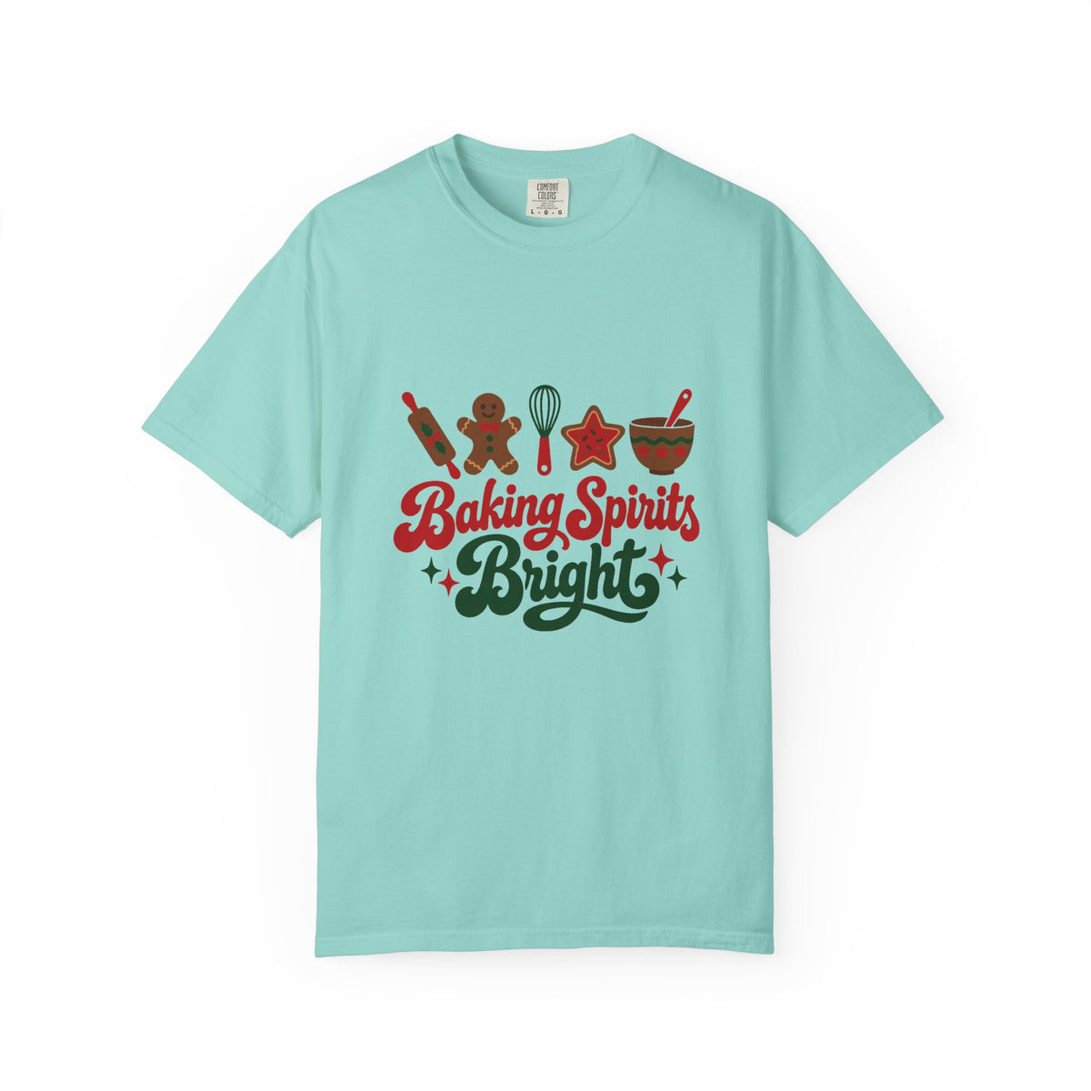 Baking Spirits Bright T-Shirt – Chalky Mint