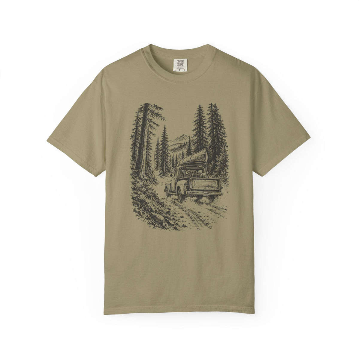 Old Truck Forest Road T-Shirt