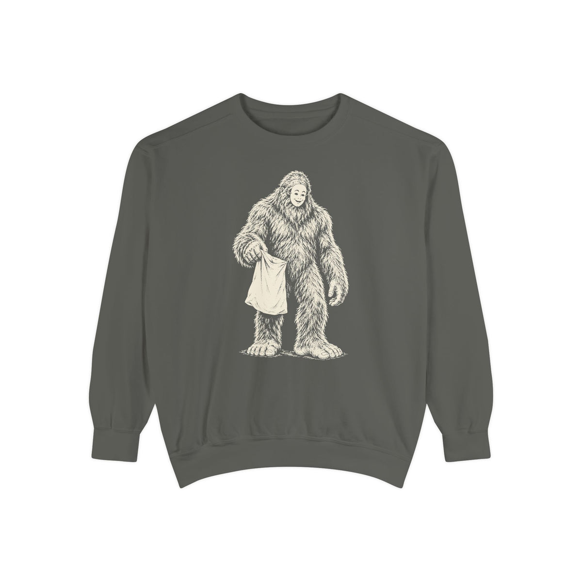 Bigfoot Trick or Treat Sweatshirt