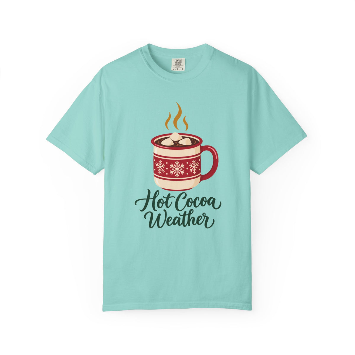 Hot Cocoa Weather T-Shirt – Chalky Mint