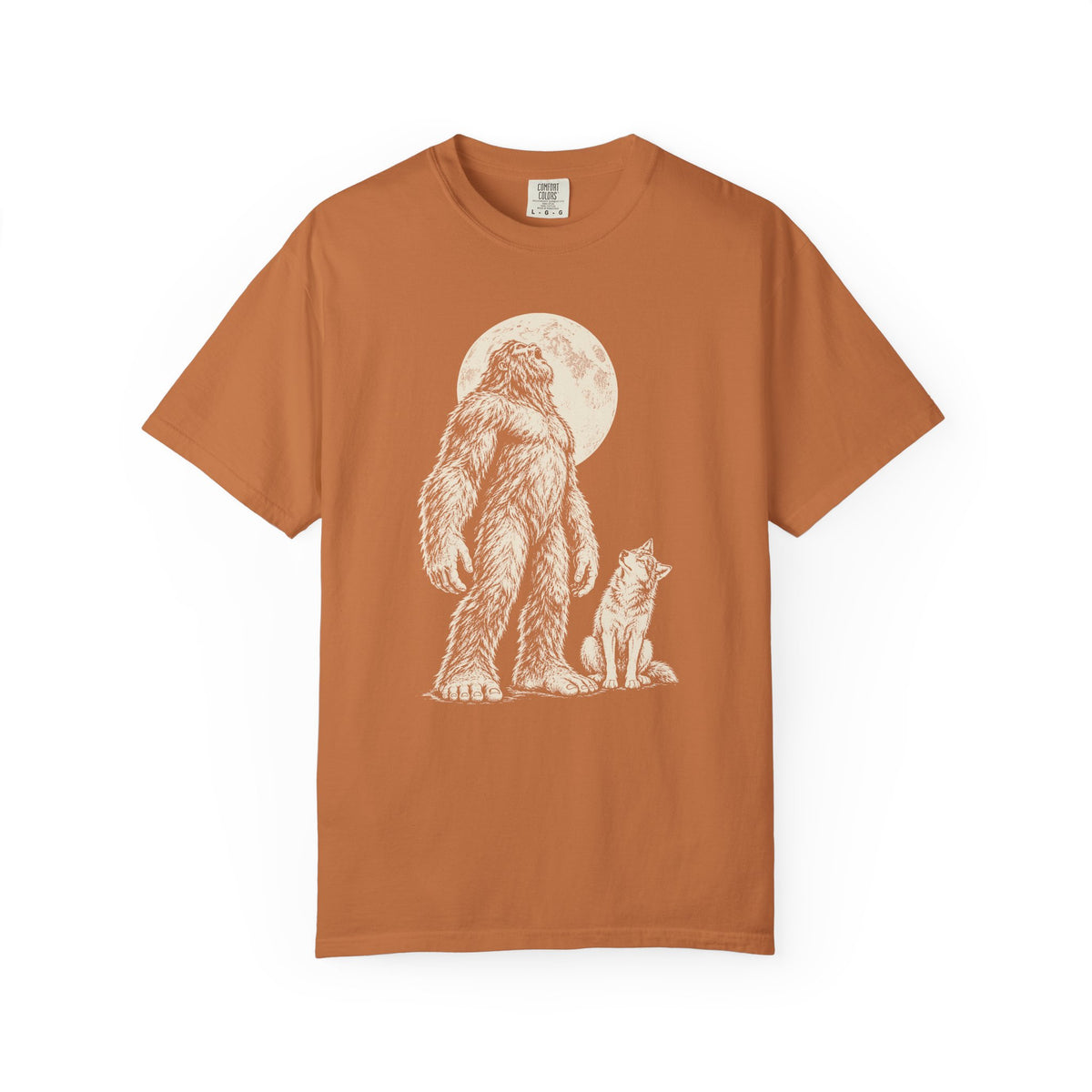 Bigfoot Moon Howl T-Shirt