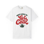 Most Likely To Get Coal T-Shirt – White