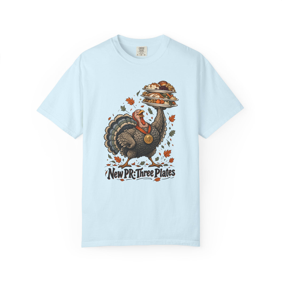 New PR: Three Plates T-Shirt – Chambray