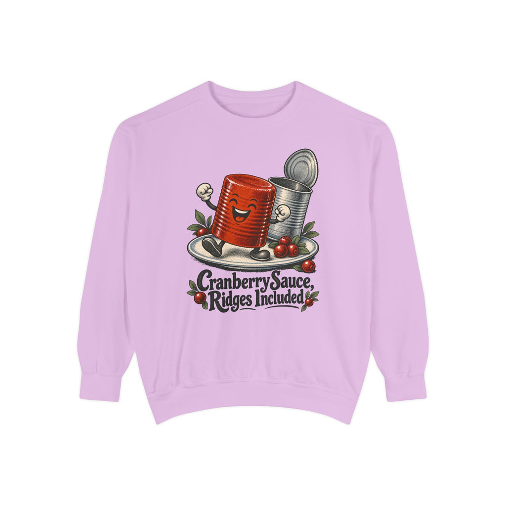 Cranberry Sauce, Ridges Included Sweatshirt – Orchid