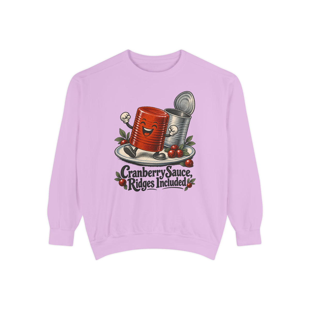 Cranberry Sauce, Ridges Included Sweatshirt – Orchid