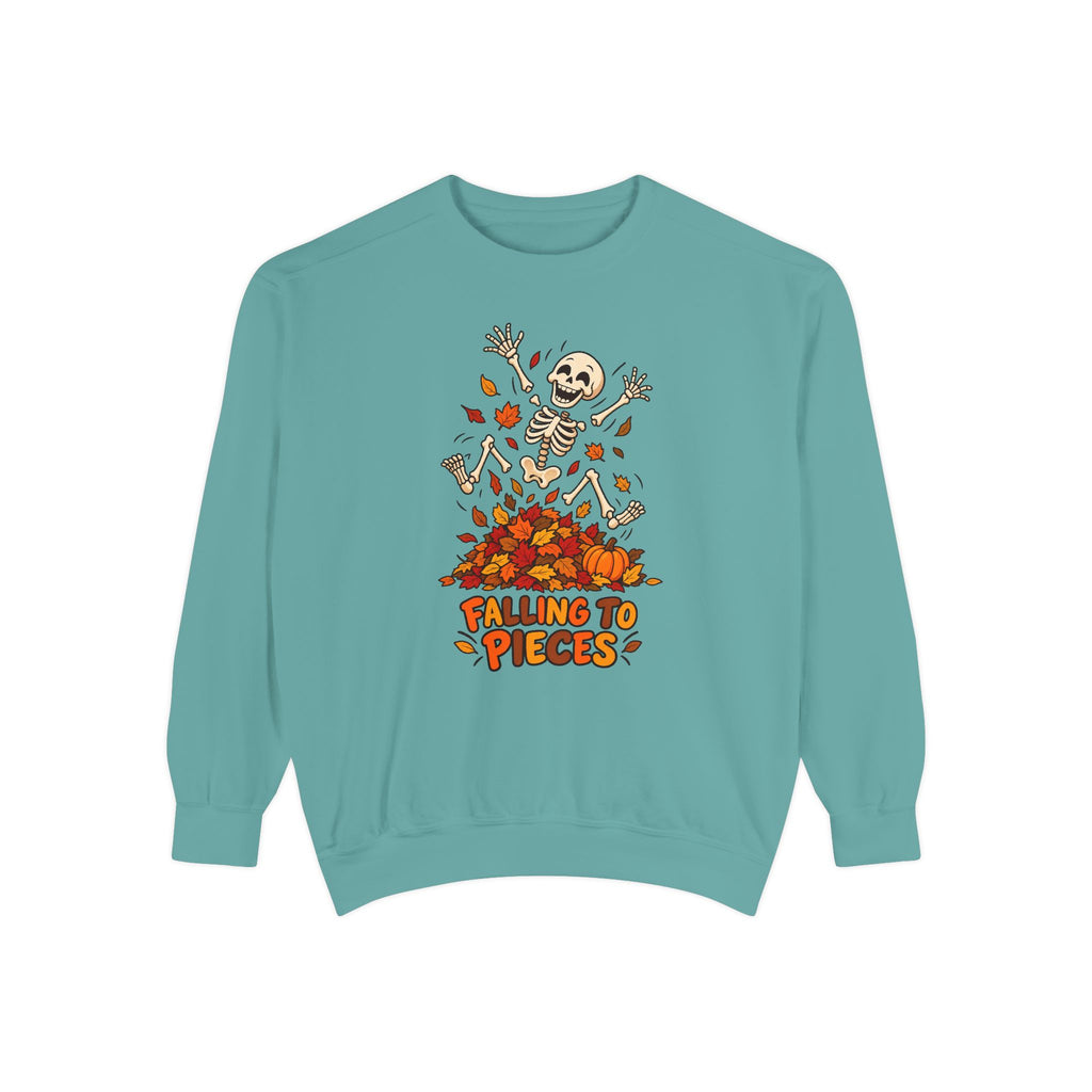 Falling to Pieces Sweatshirt – Seafoam