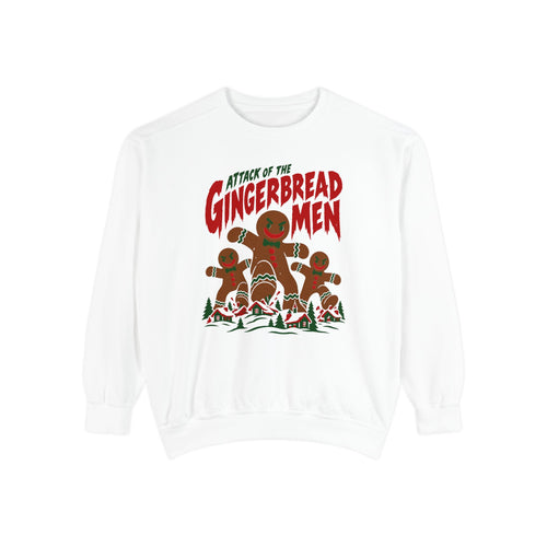 Attack of the Gingerbread Men Sweatshirt – White