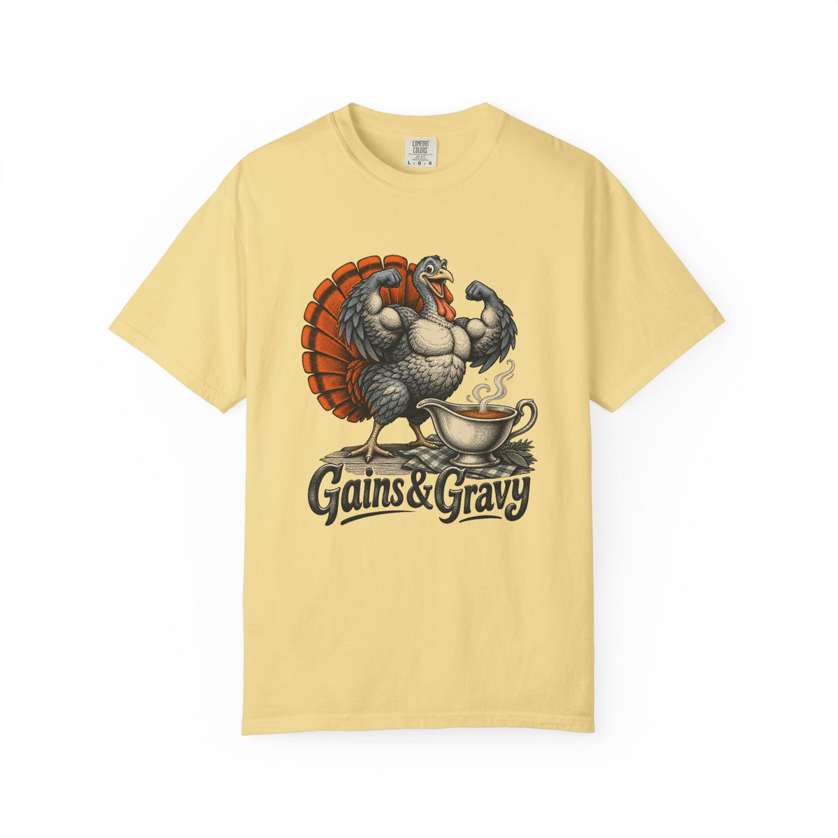 Gains & Gravy T-Shirt – Butter