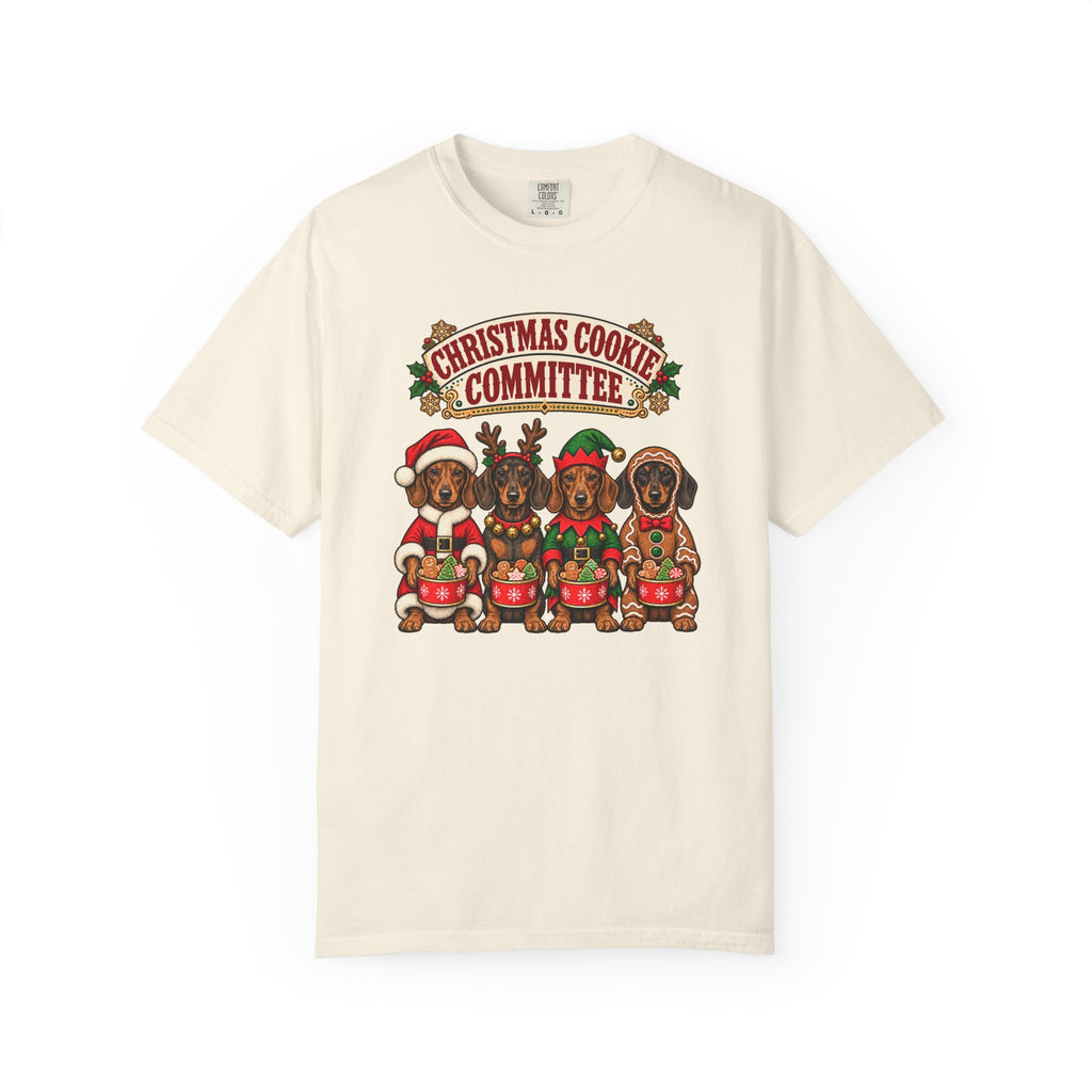 Christmas Cookie Committee T-Shirt – Ivory