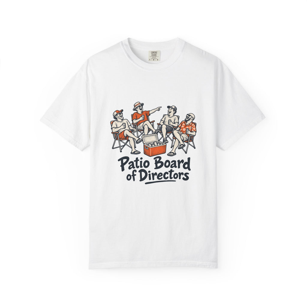 Patio Board of Directors T-Shirt – White