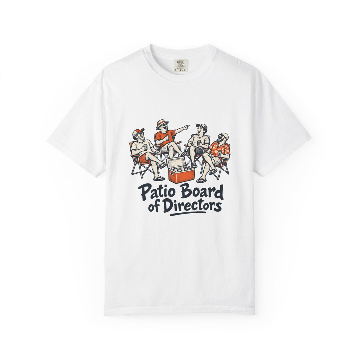 Patio Board of Directors T-Shirt – White
