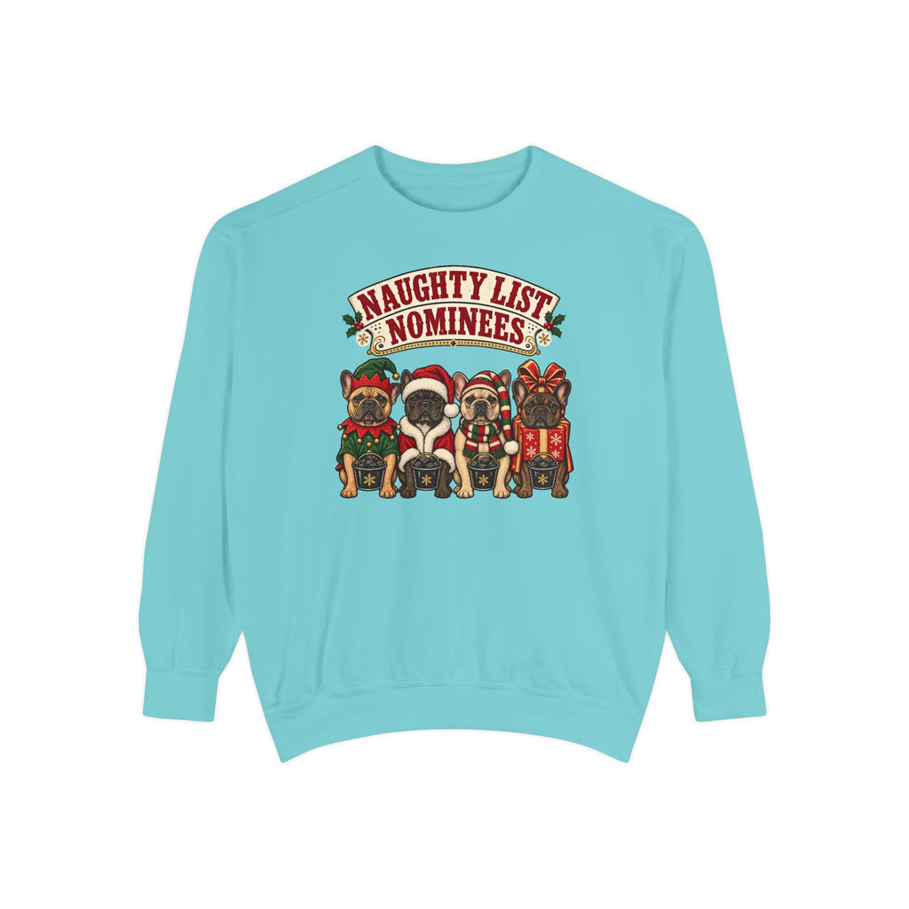 Naughty List Nominees Sweatshirt – Chalky Mint