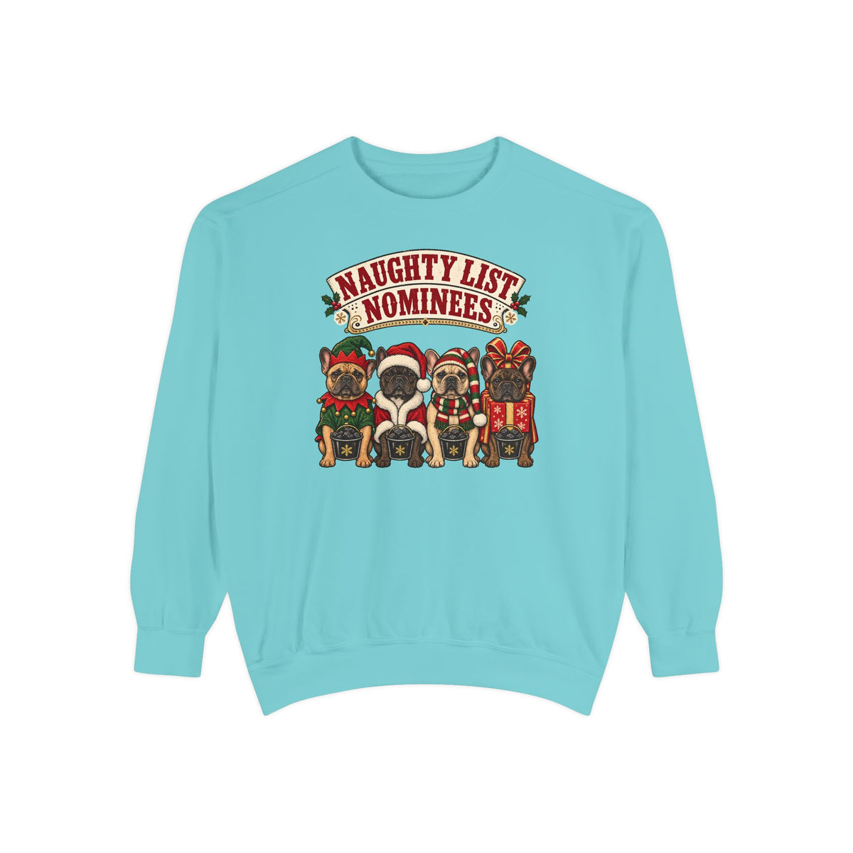 Naughty List Nominees Sweatshirt – Chalky Mint