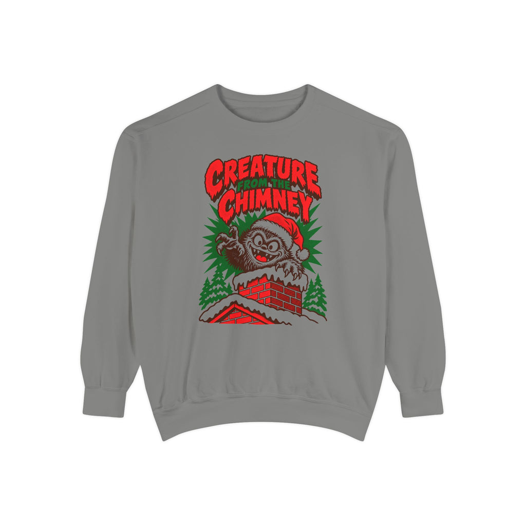 Creature from the Chimney Sweatshirt – Grey