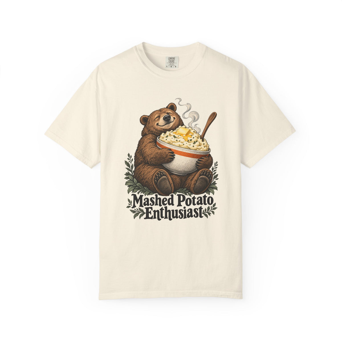 Mashed Potato Enthusiast T-Shirt – Ivory