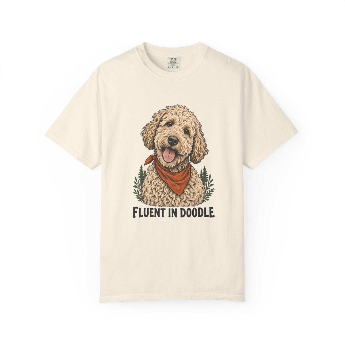 Fluent in Doodle T-Shirt – Ivory