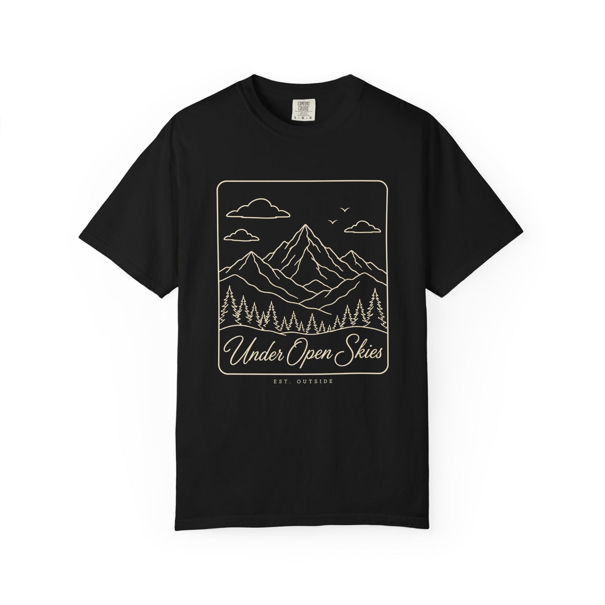 Under Open Skies T-Shirt – Black