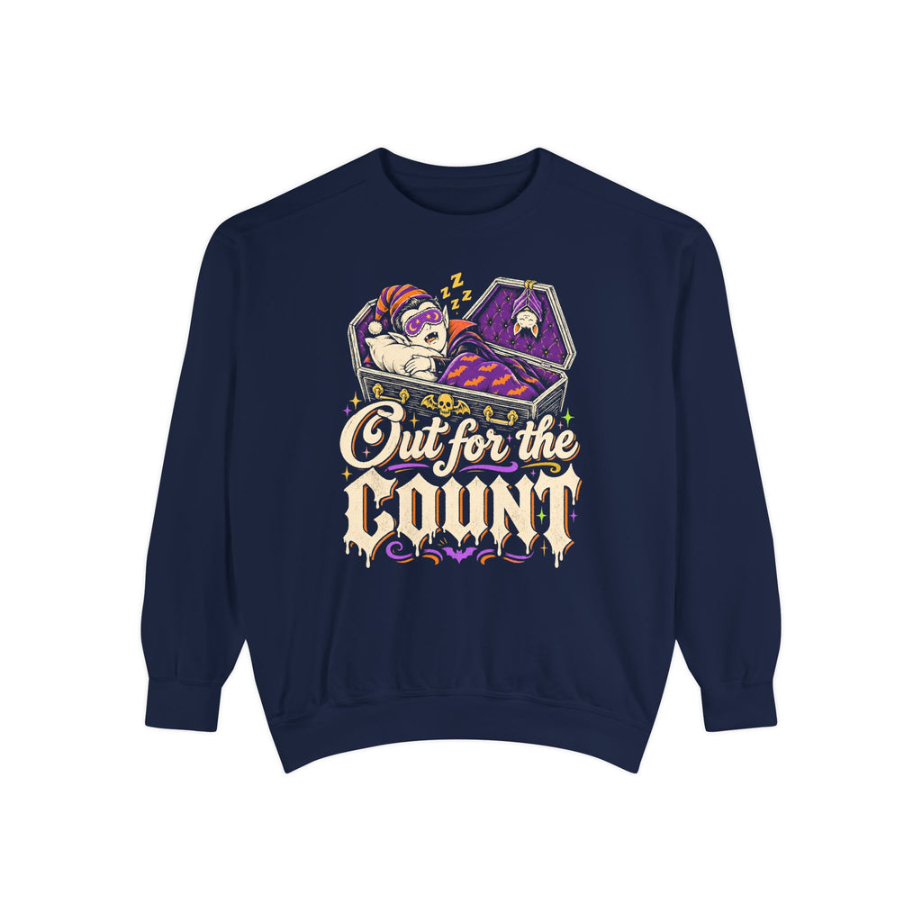 Out for the Count Sweatshirt – True Navy
