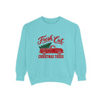 Fresh Cut Christmas Trees Sweatshirt – Chalky Mint