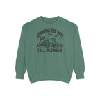 Counting the Days Till October Sweatshirt – Light Green