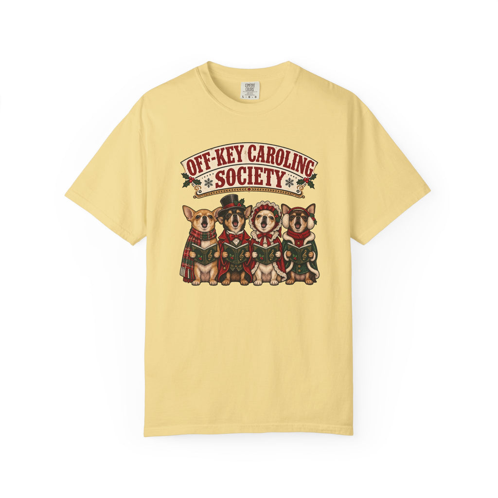 Off-Key Caroling Society T-Shirt – Butter