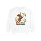 I Play Fetch With Ghosts Sweatshirt – White