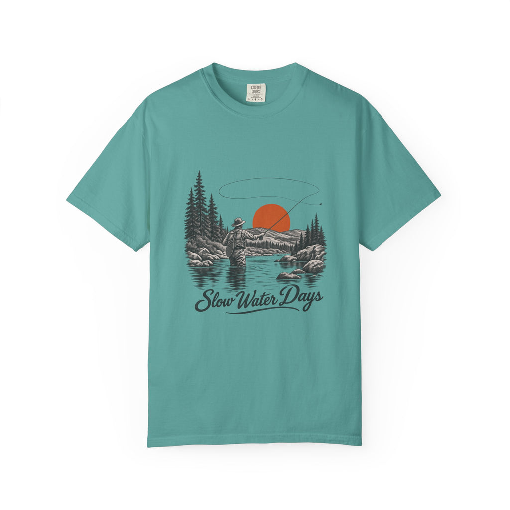 Slow Water Days T-Shirt – Seafoam