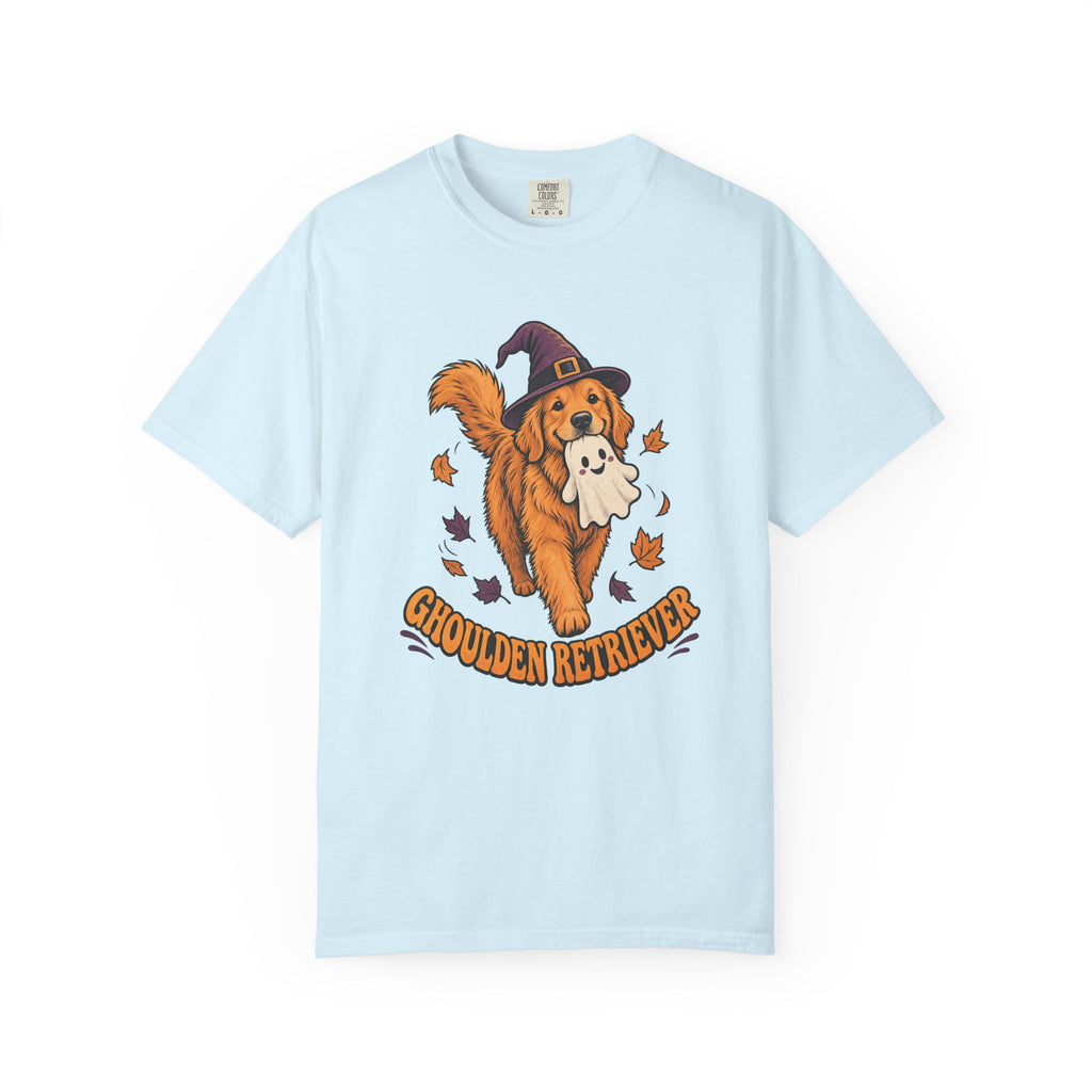 Ghoulden Retriever T-Shirt – Chambray